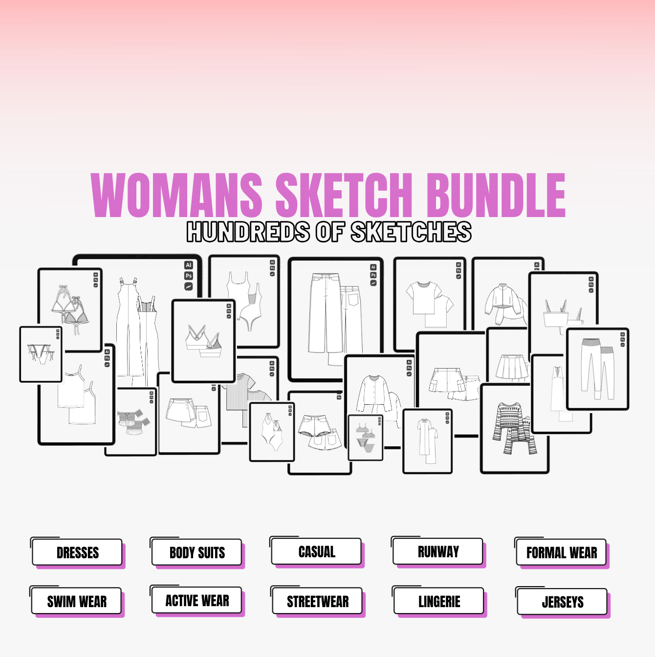 Women's Sketch Bundle