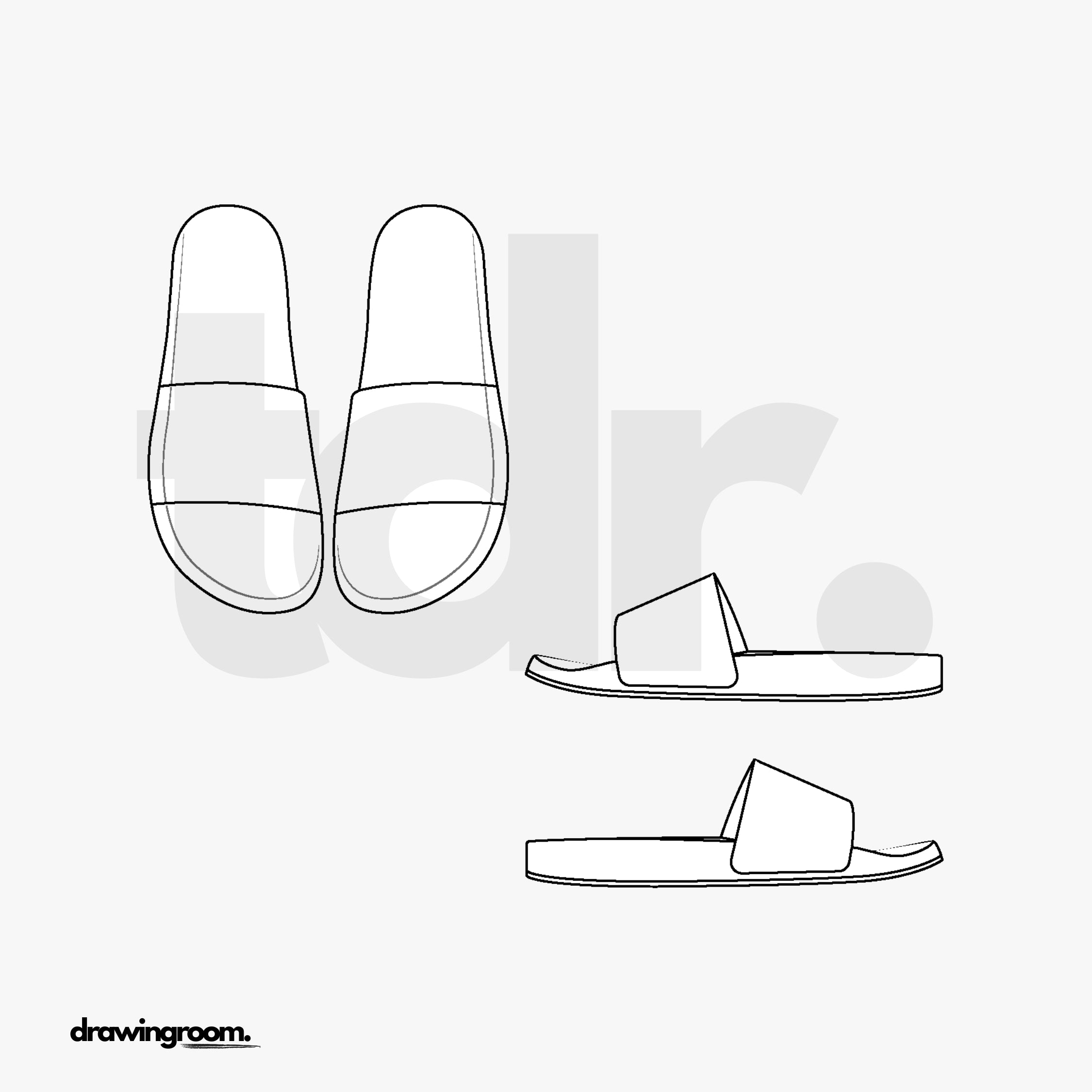 Slides - Flat Mockup Vector